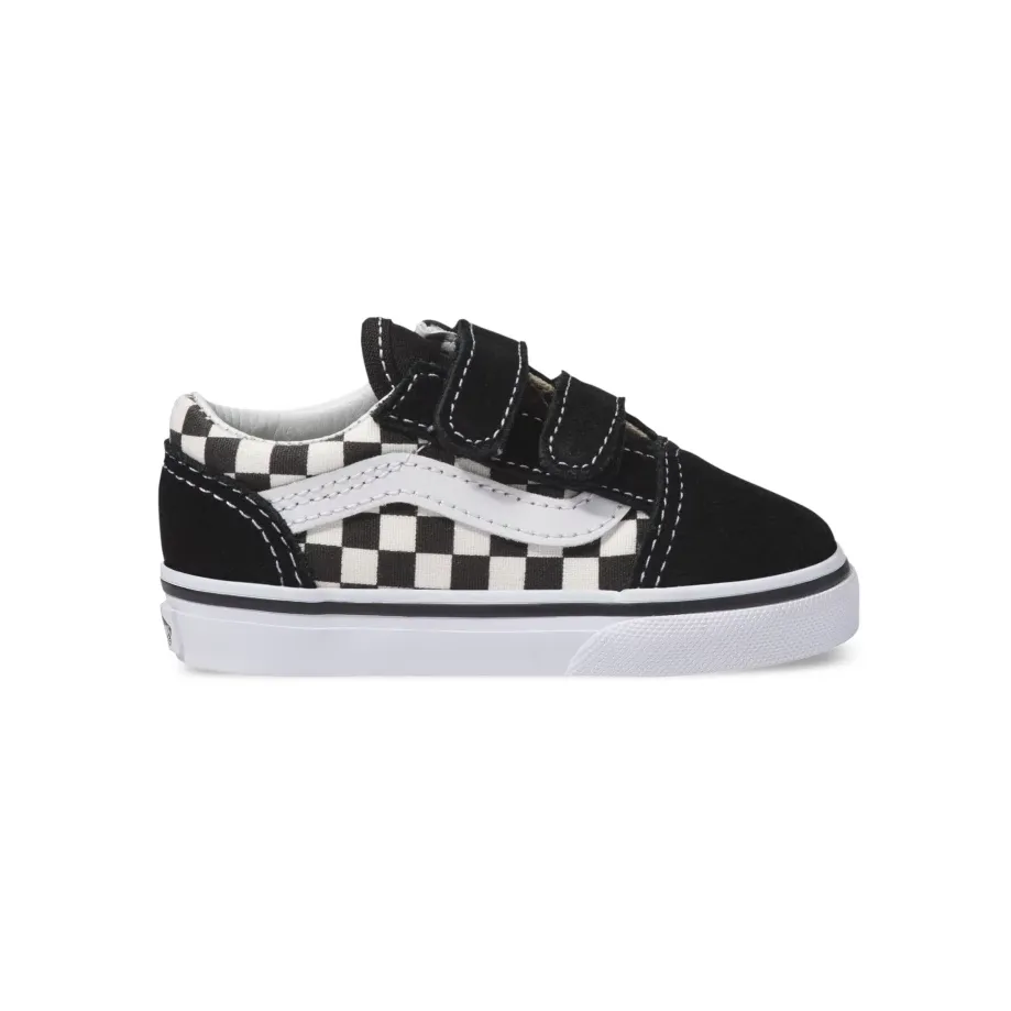 VANS OLD SKOOL V PRIMARY CHECK TODDLERS Urban Luxury