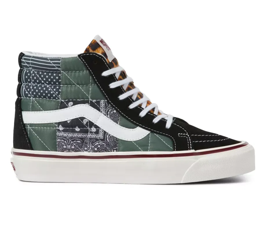 VANS SK8-HI 38 DX PW ANAHEIM FACTORY QUILTED MIX Sculpted cushioning