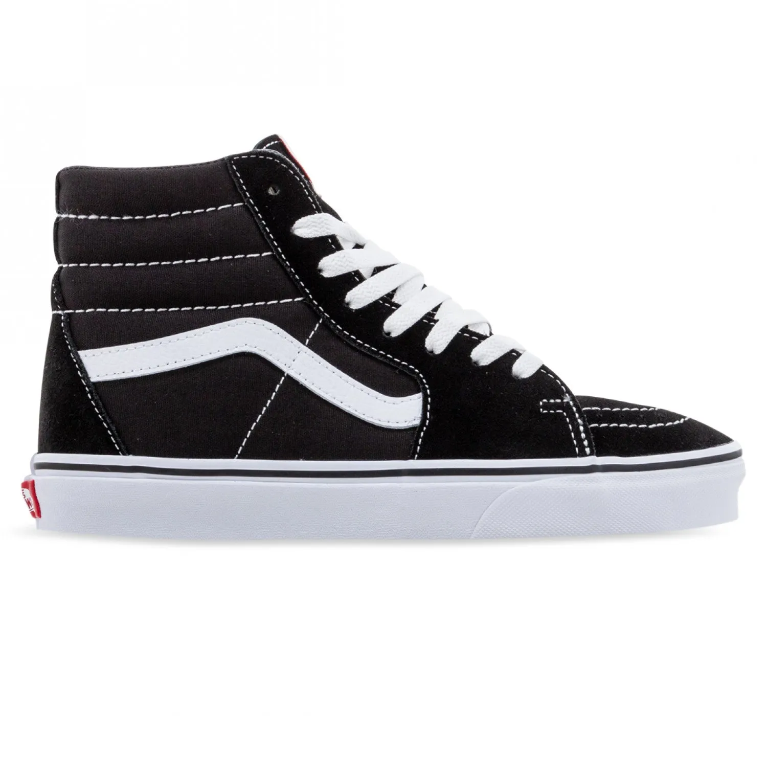 VANS SK8-HI BLACK/BLACK/WHITE Walk All Day