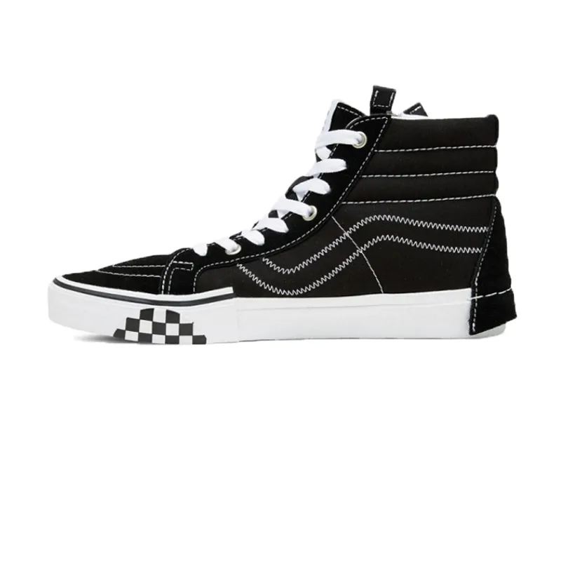 VANS - SK8 Hi - Reissue Cap - Black/White - Unisex Just Right