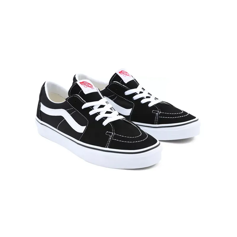 VANS - SK8 Low - Black/True White - Unisex Elevating