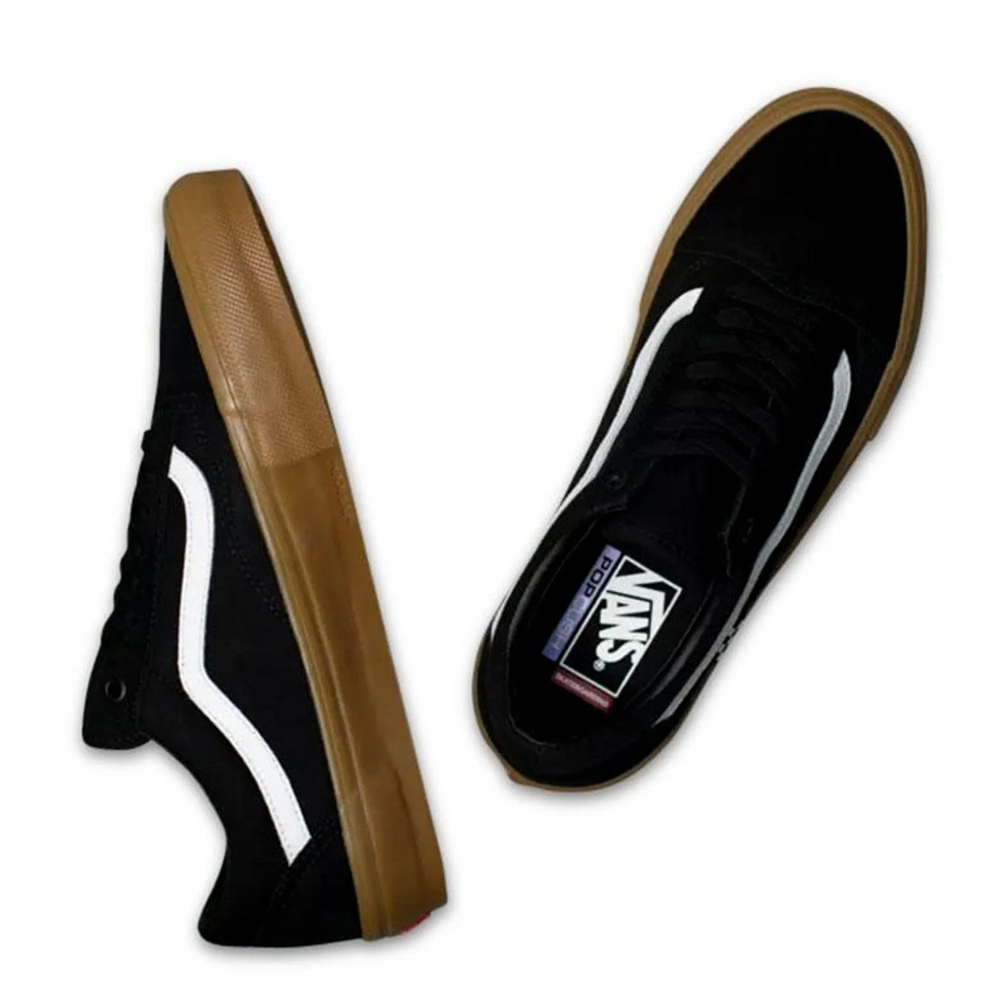 Vans Skate Old Skool Black/Gum Durable Daily Use