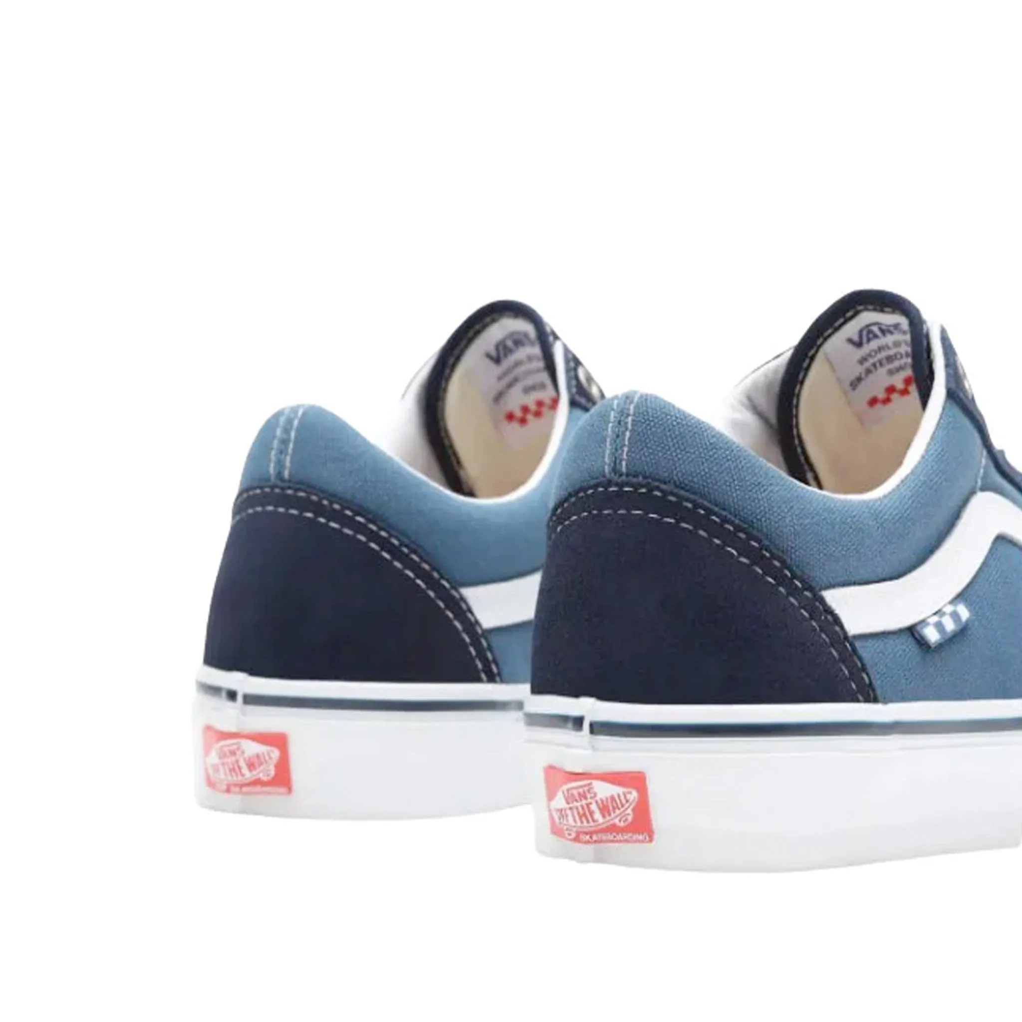 Vans Skate Old Skool Pro Navy/White Fit Secure
