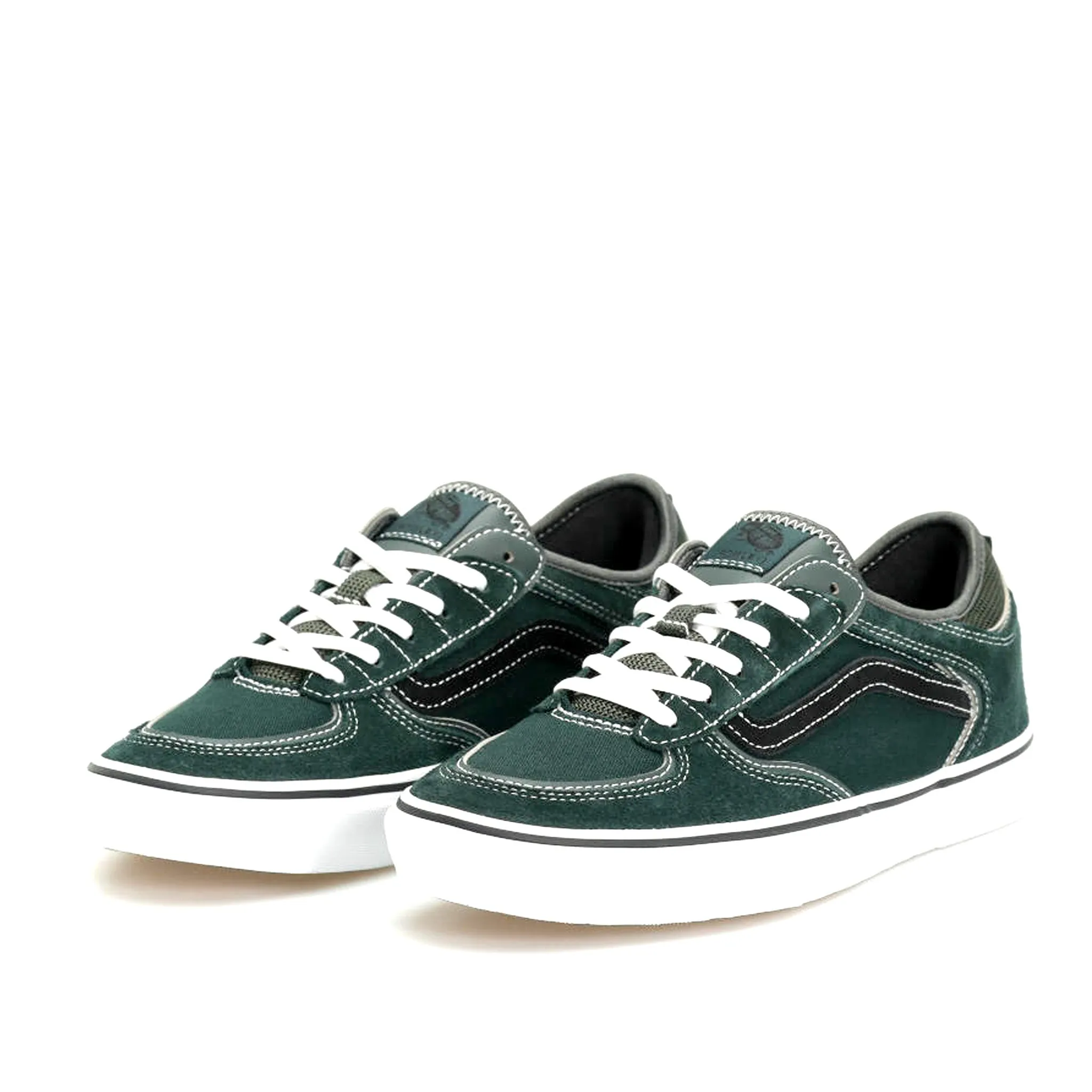 Vans Skate Rowley Shoes Dark Forest Supportive Cushion