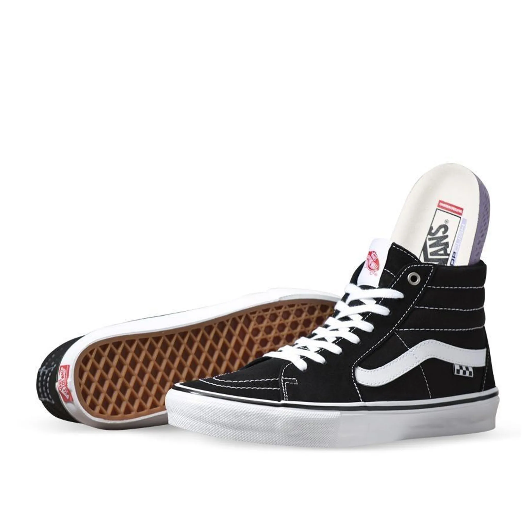 Vans Skate Sk8-Hi Black/White Refined lines