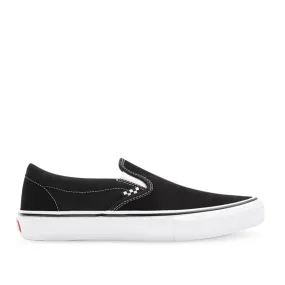 Vans Skate Slip On Pro Black/White Fashion Edge