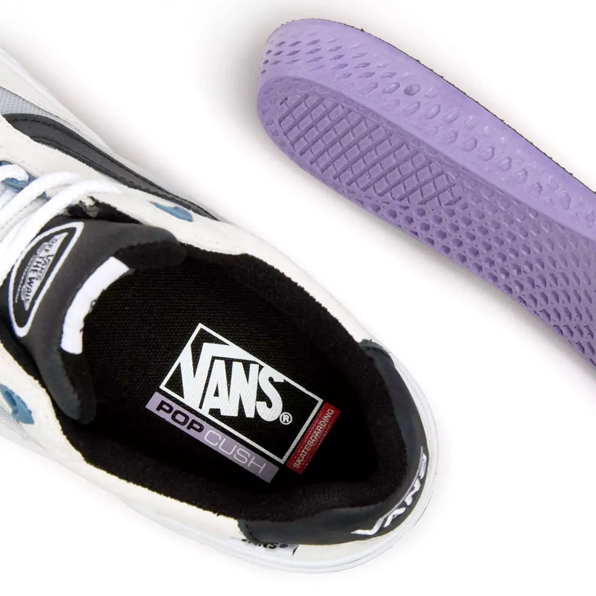 Vans Skate Wayve Blanc De Blanc Quick dry system