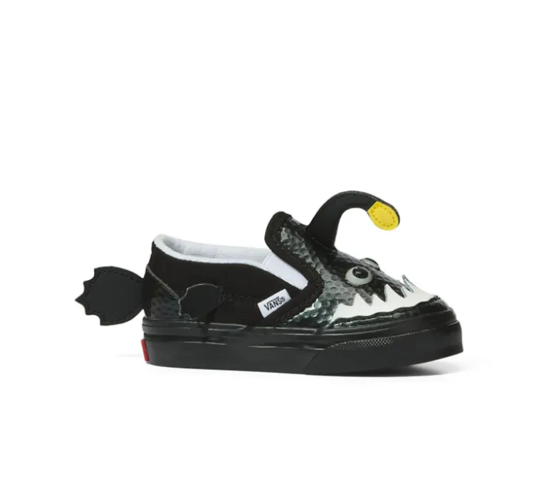 VANS Slip On V Angler Fish Toddlers (LF) Freedom Step Cushion