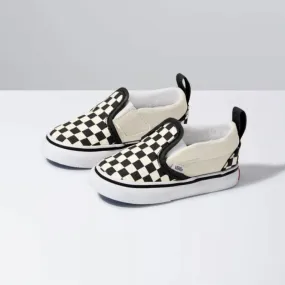 Gym Equipment VANS Toddlers Slip On V Checkerboard Black/White (LF)