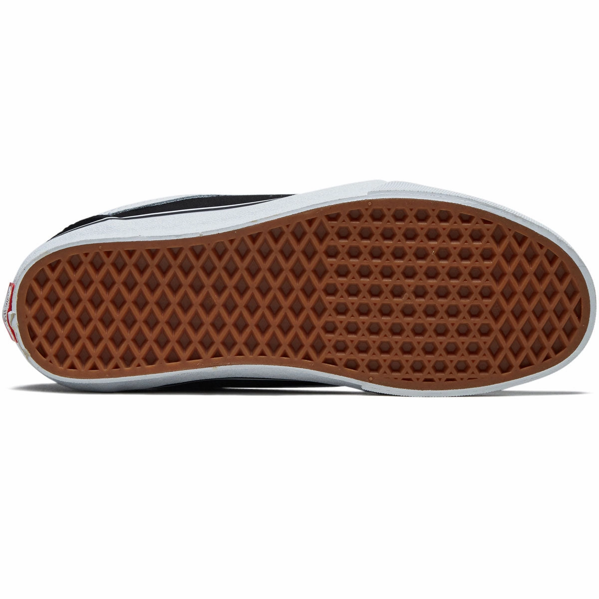 Vans Chukka Low Sidestripe Shoes - Black/White Quick Turn