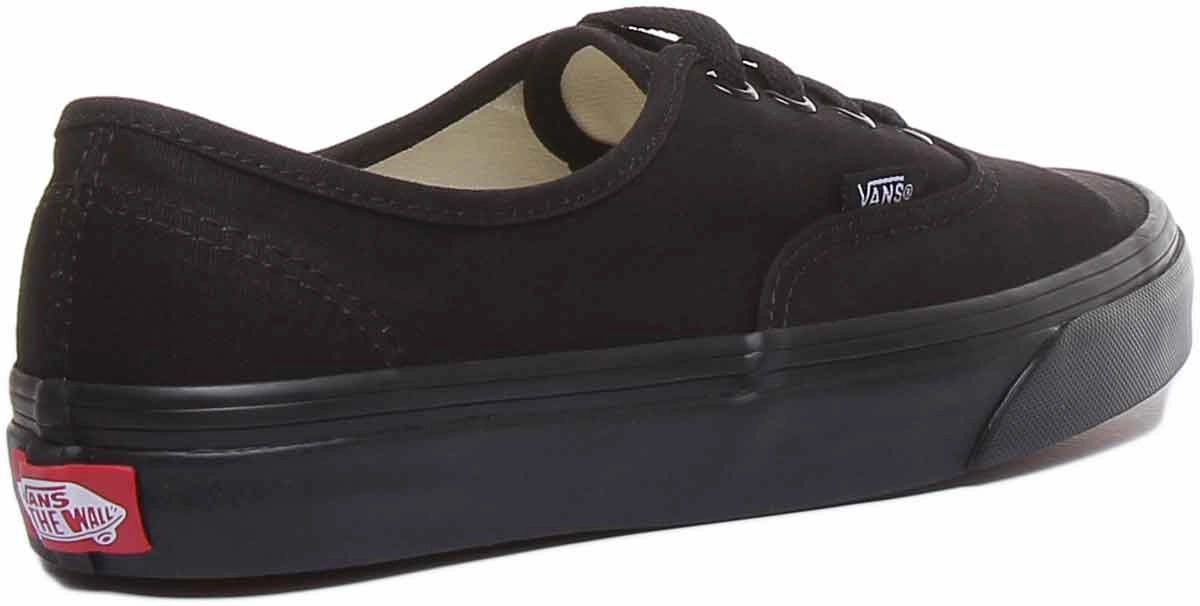 Vans Classic Authentic In Black Black For Men Impact Flex