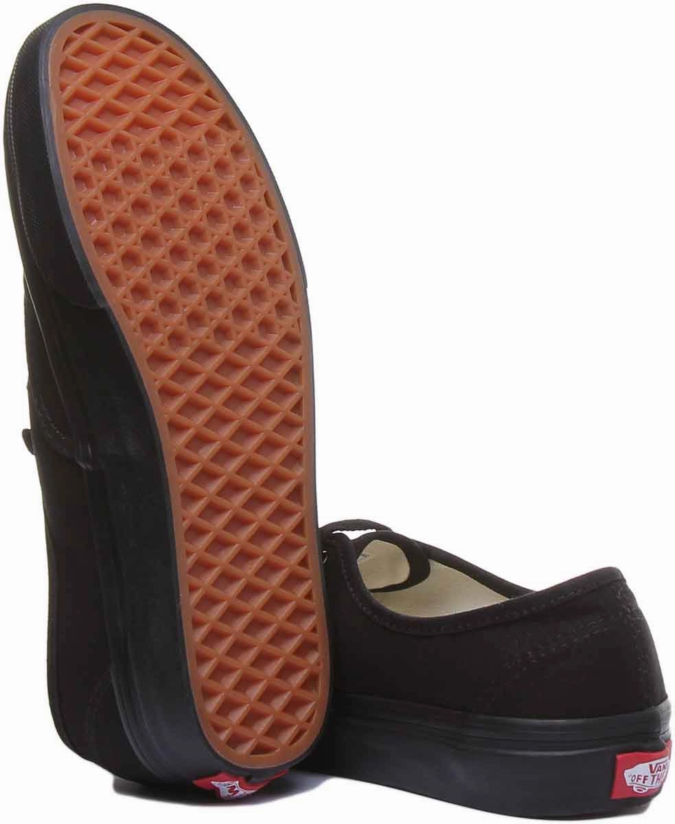 Vans Classic Authentic In Black Black For Women Breath Mesh