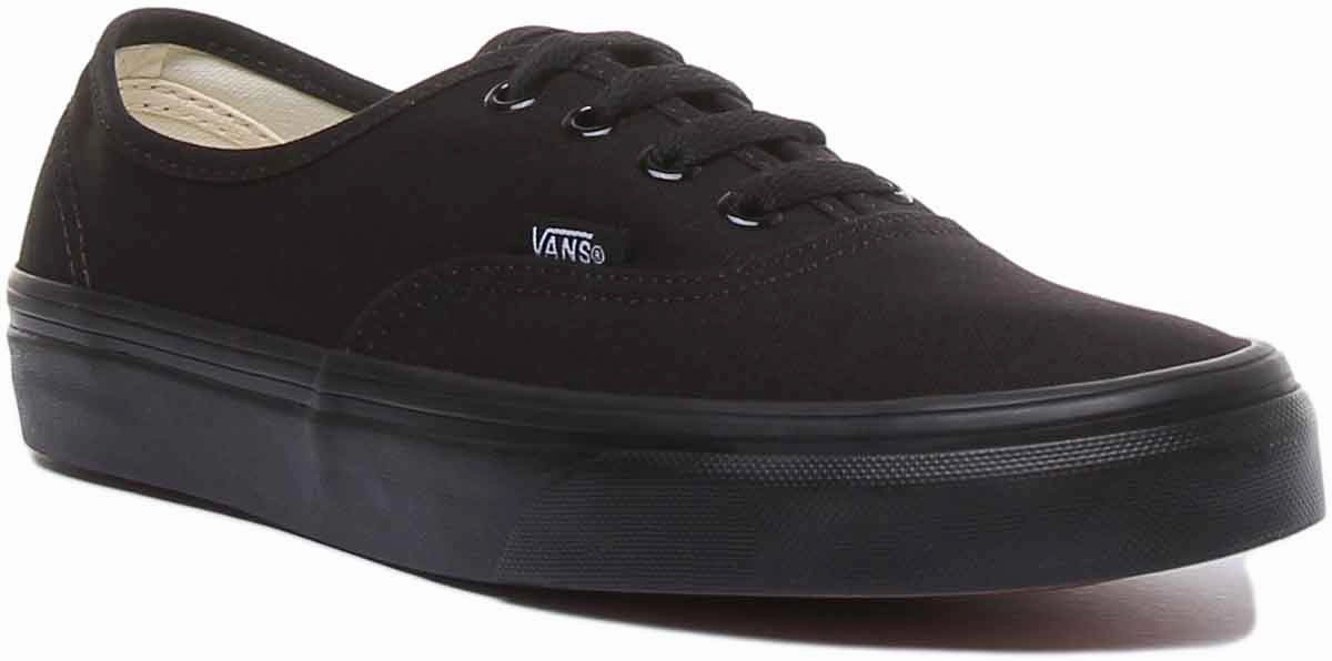 Vans Classic Authentic In Black Black For Women Reinforcement zones provide extra strength where needed Power Grip