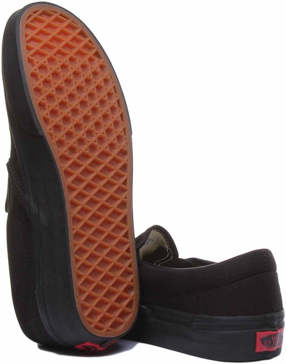 Vans Classic Classic Slipon In Black Black For Men Perfect Lock