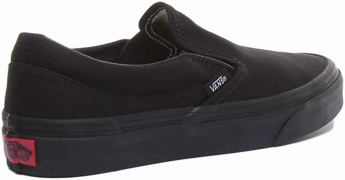 Vans Classic Classic Slipon In Black Black For Men Perfect Lock