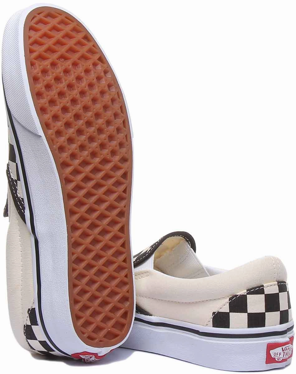 Vans Classic Slipon Chkbrd In Checkerboard For Men Breath System