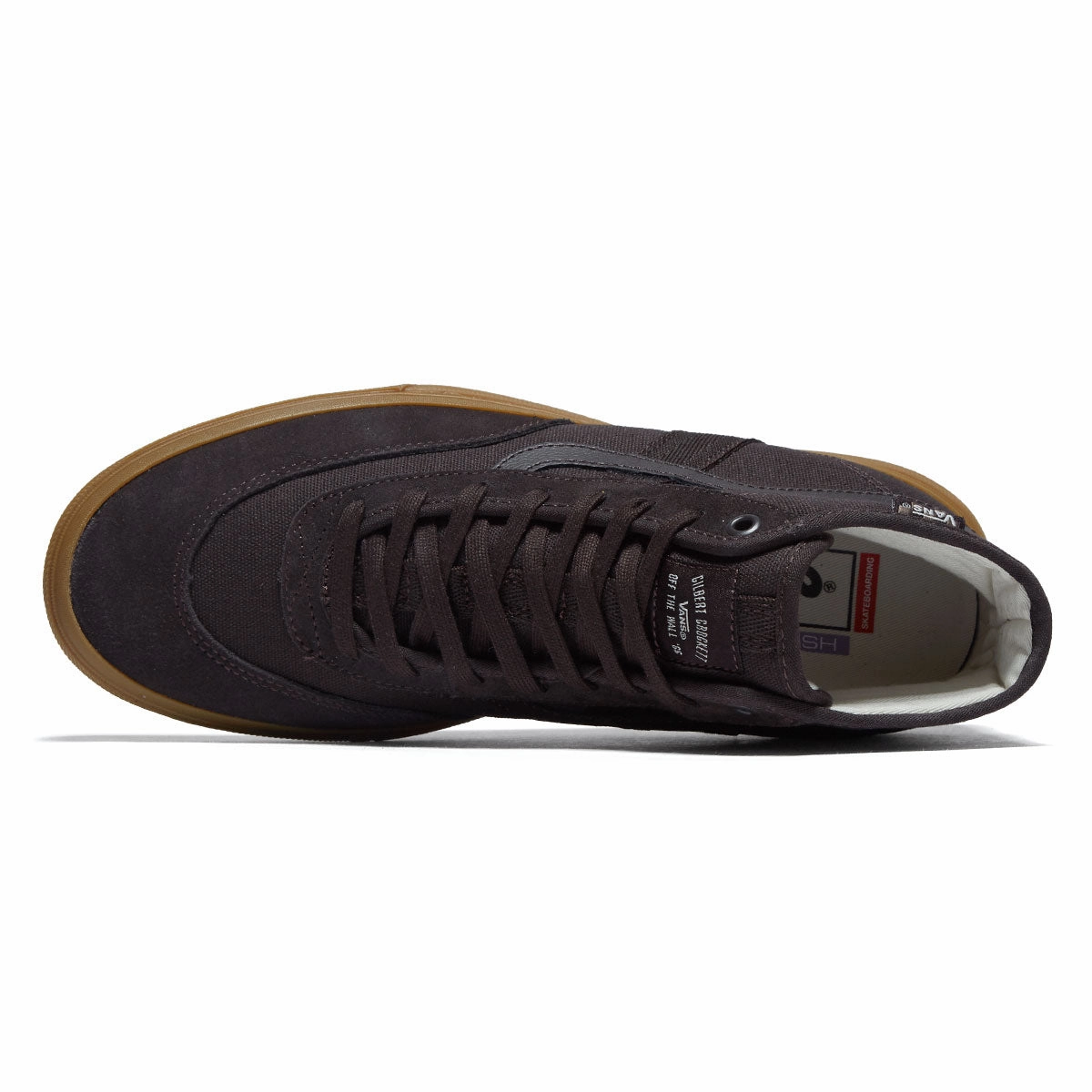 Vans Crockett High Shoes - Brown/Gum 2025 Easy Ride