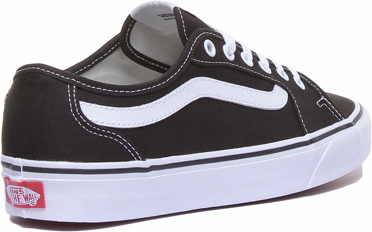 Vans Filmore Decon In Black White Workout Traction