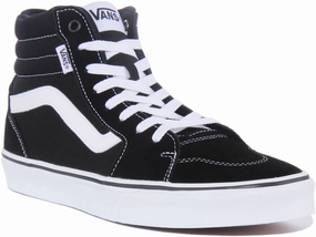 Vans Filmore Hi In Black White For Men Power Walk