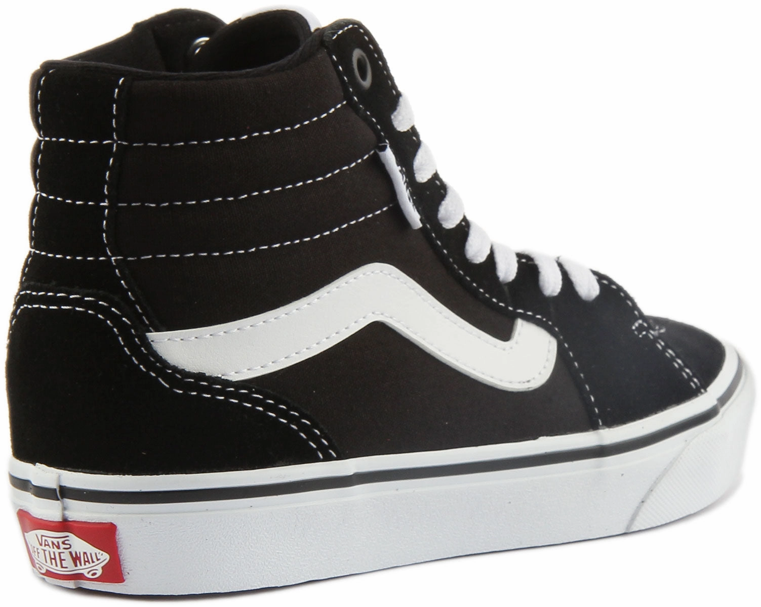 Vans Filmore High Top In Black White For Women Quick Flex