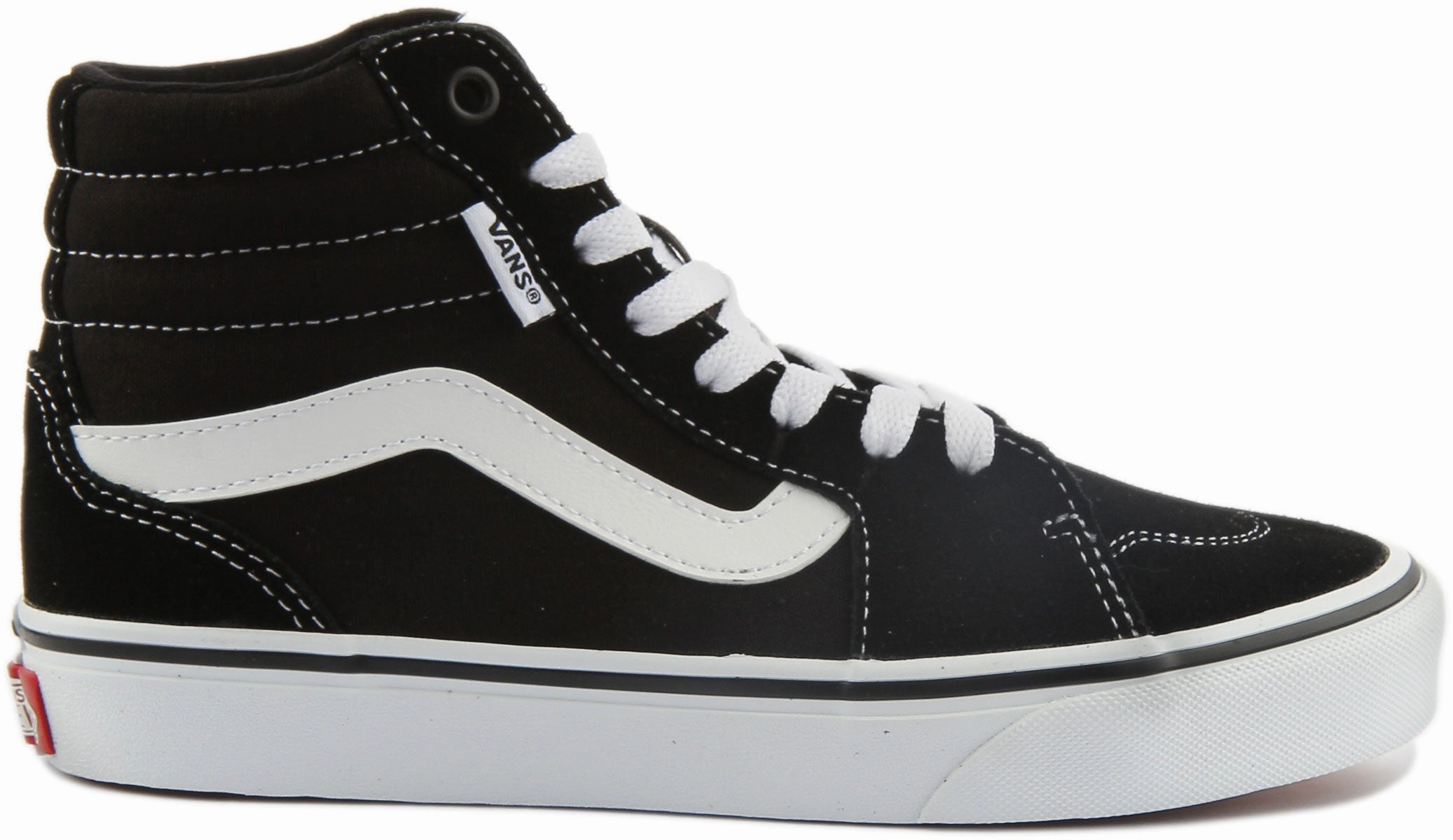 Vans Filmore High Top In Black White For Women Quick Flex