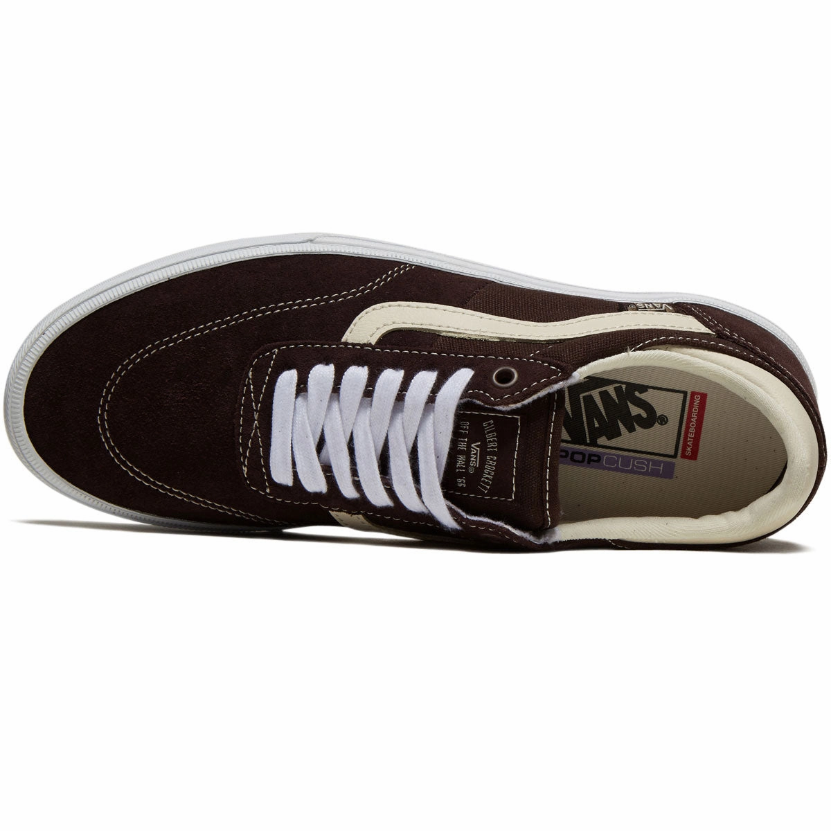 Vans Gilbert Crockett Shoes - Dark Brown Toe Guard Max