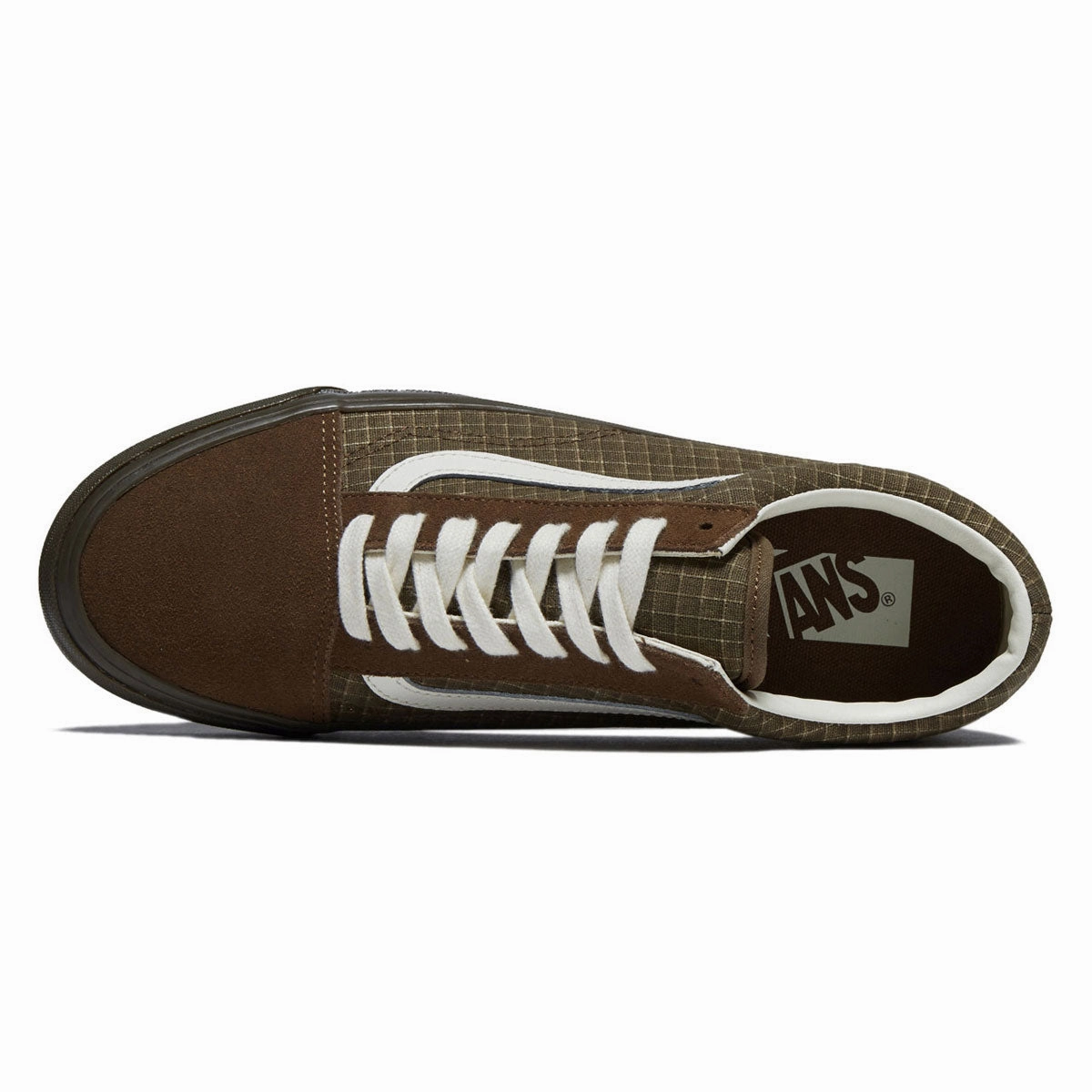 Vans Old Skool MTE Shoes - Washed Ripstop Sepia Reflective accents