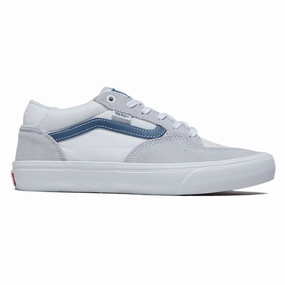 Vans Rowan Shoes - Grey/Navy Skater Ready Fit