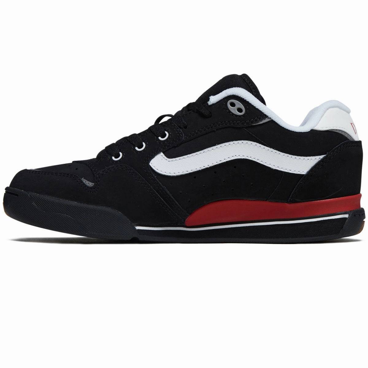 Vans Rowley XLT Shoes - Black/White/Red Toe Lock Max