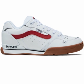 Shock Ease Luxury Step Vans Rowley XLT Shoes - Red/White/Gum