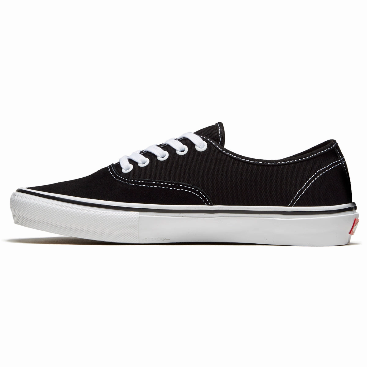Vans Skate Authentic Shoes - Black/White Enhanced grip