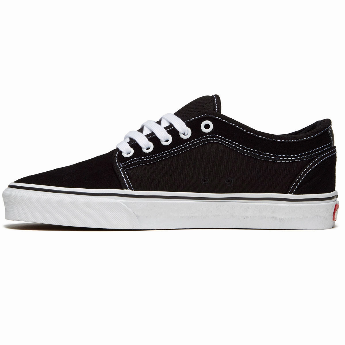 Vans Skate Chukka Low Shoes - Black/White Flexible Ride