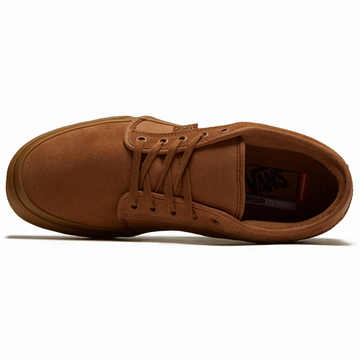 Vans Skate Chukka Low Shoes - Light Brown/Gum Quick Entry Fit
