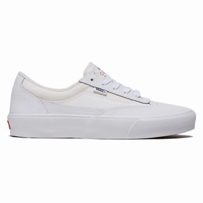 Vans Skate Curren Caples Shoes - Blanc De Blanc Soft Step Performance Comfort
