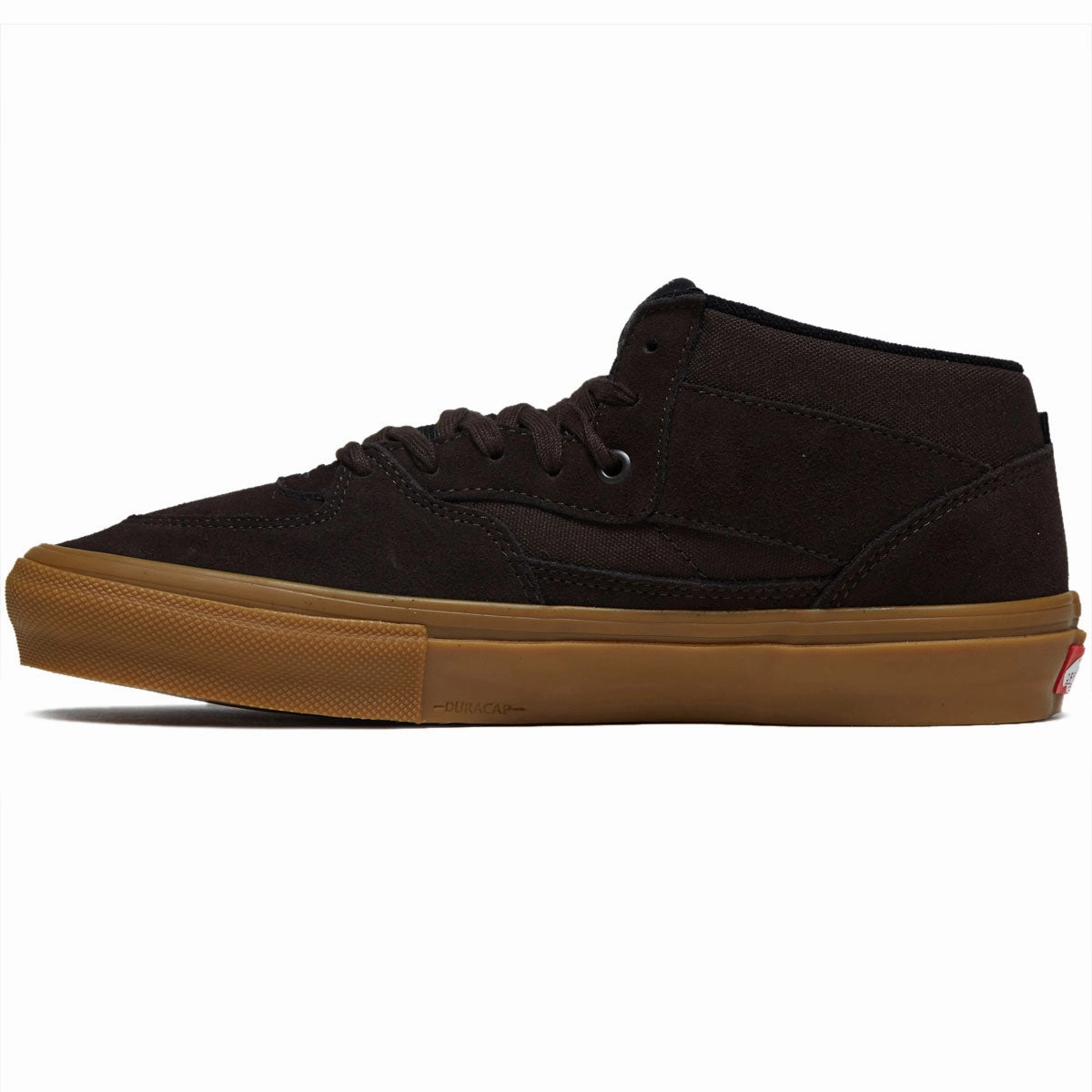 Vans Skate Half Cab Shoes - Brown Suede/Gum Comfort Feel
