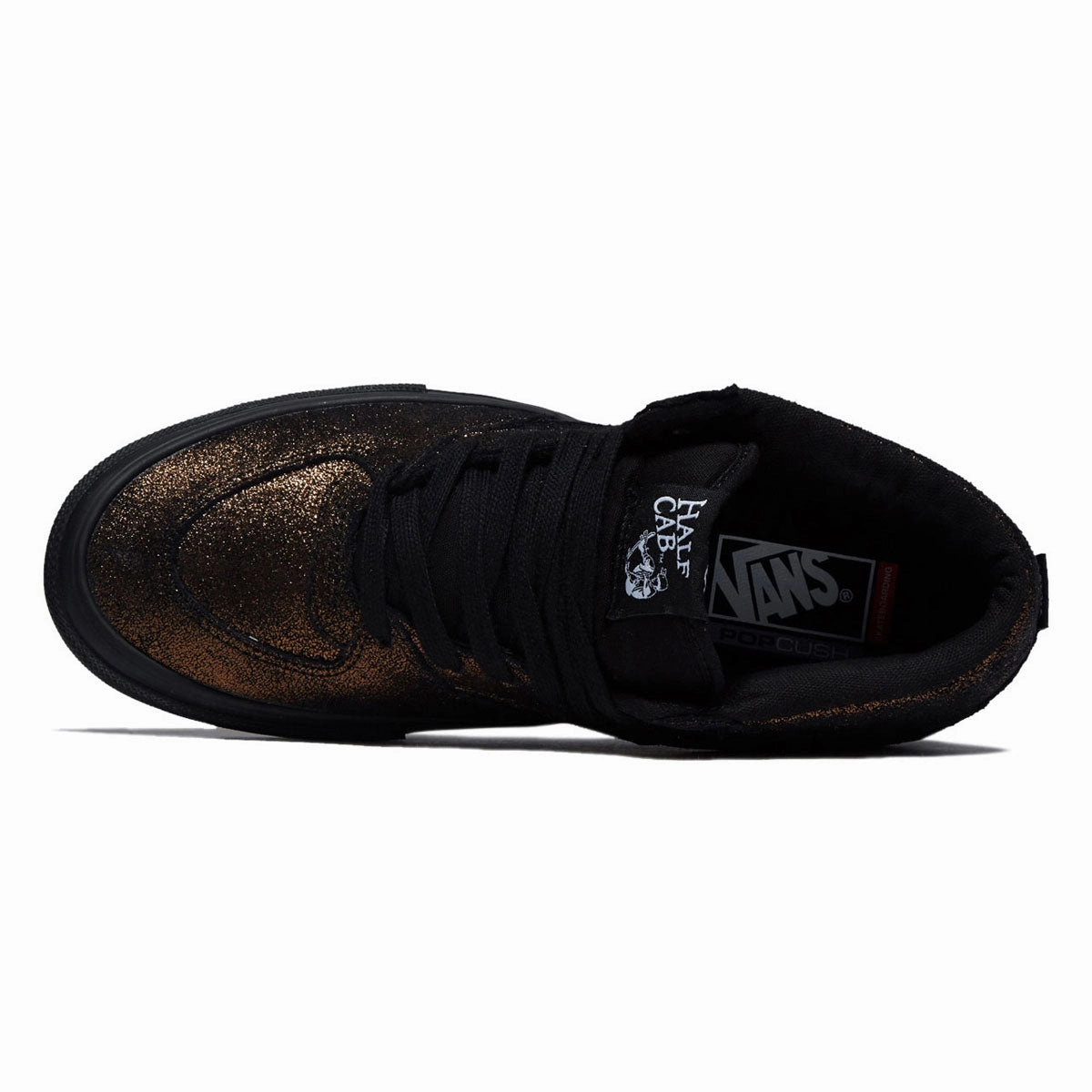 Vans Skate Half Cab Shoes - Metallic Bronze Outsole Stability