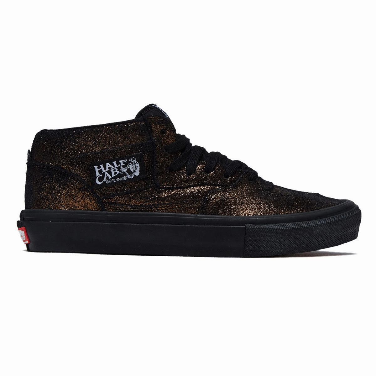 Foot Stability Vans Skate Half Cab Shoes - Metallic Bronze