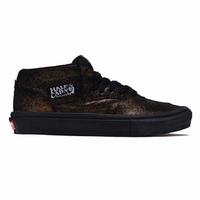 Foot Stability Vans Skate Half Cab Shoes - Metallic Bronze