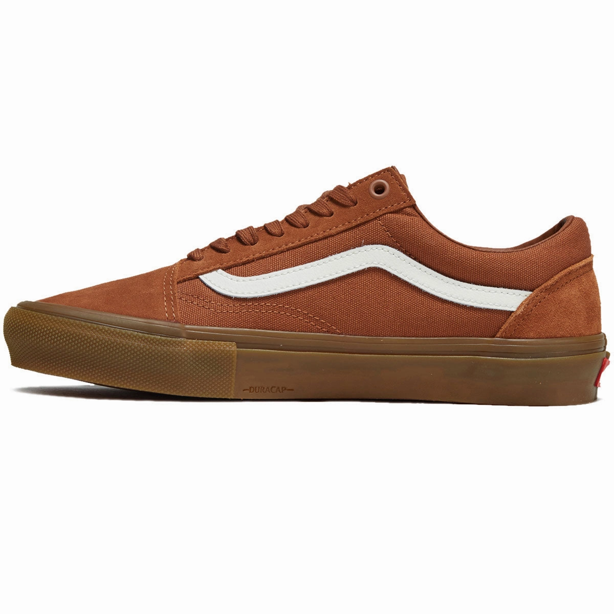 Vans Skate Old Skool Shoes - Brown/Gum Ankle Lock