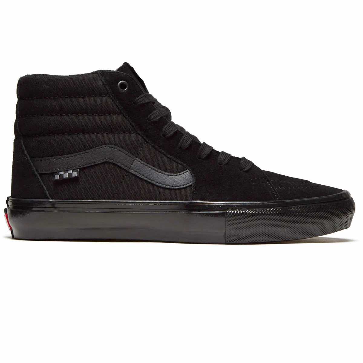 Vans Skate Sk8-hi Shoes - Black/Black Campus Life Free Action Fit