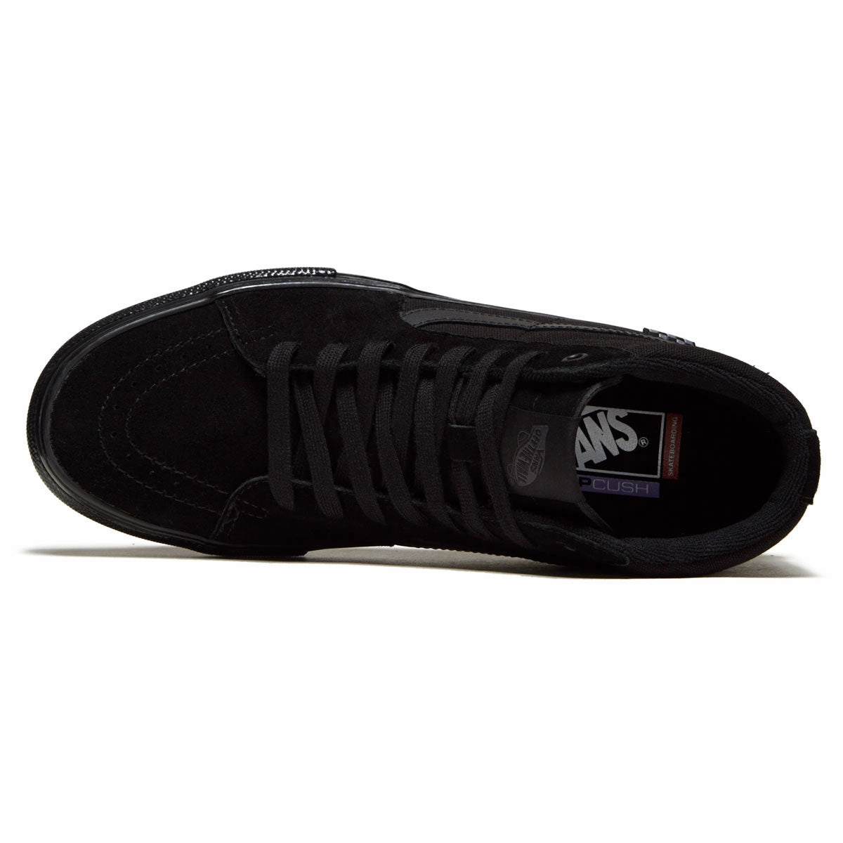 Vans Skate Sk8-hi Shoes - Black/Black City Motion Max
