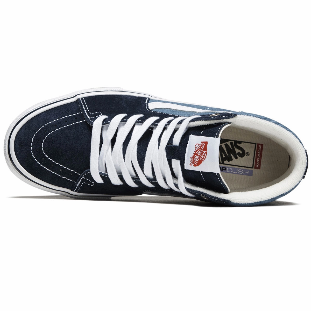 Vans Skate Sk8-Hi Shoes - Navy/White Power Jump