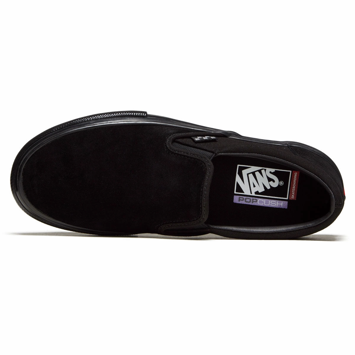 Vans Skate Slip-on Shoes - Black/Black On The Go