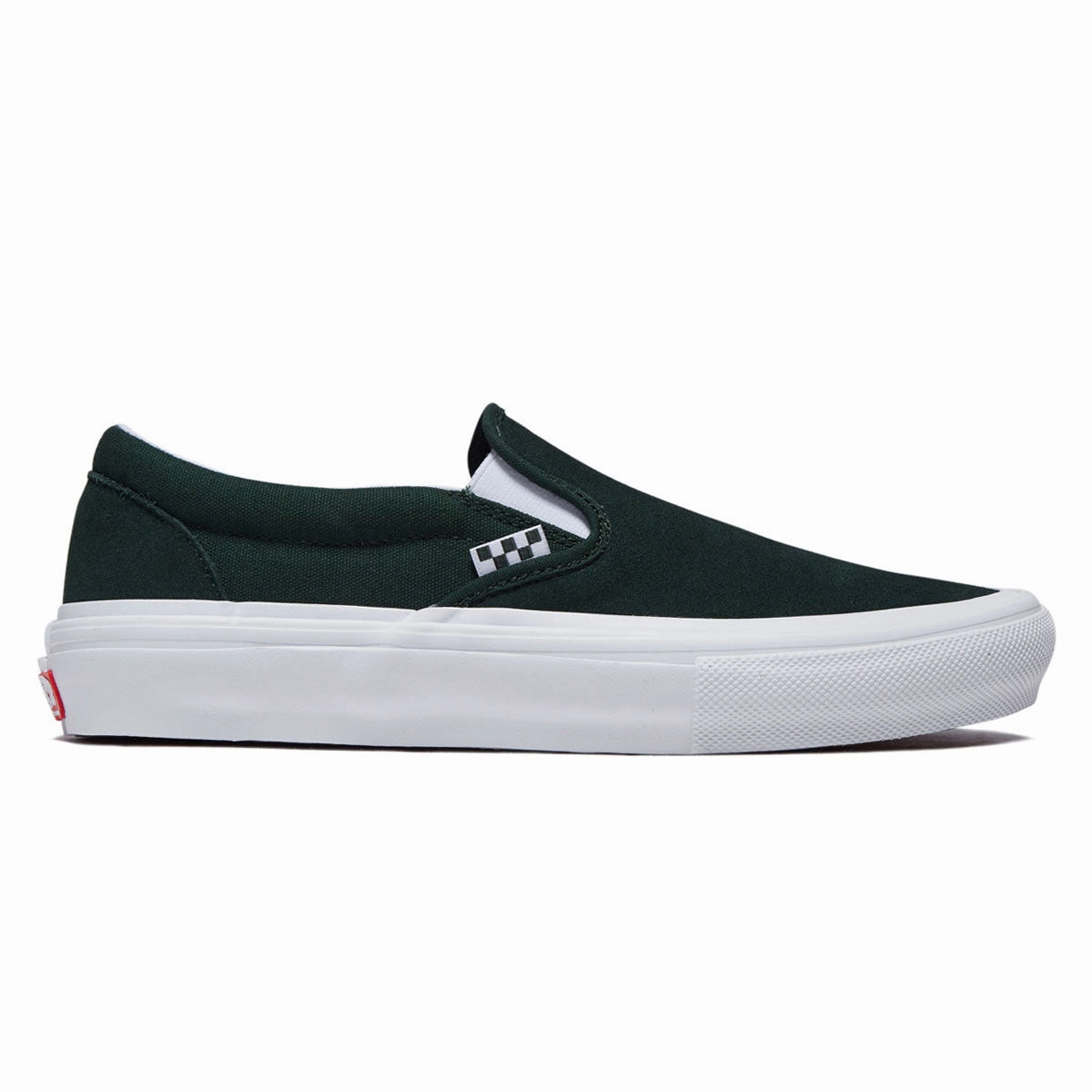 Vans Skate Slip-on Shoes - Green/White No Hassle