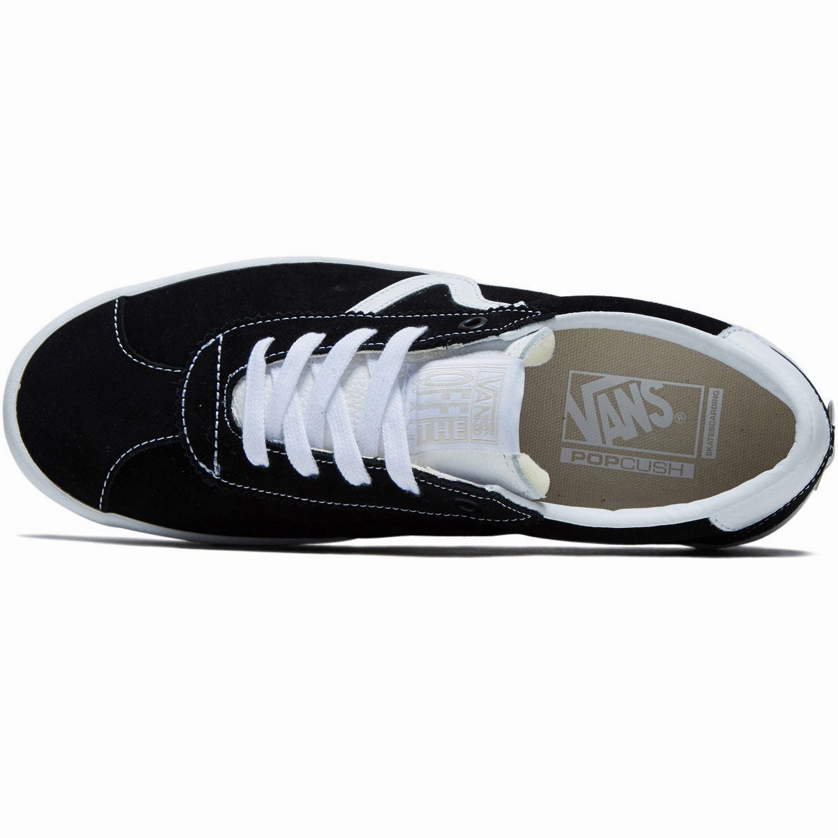 Vans Skate Sport Shoes - Black/Black/White Moisture Guard
