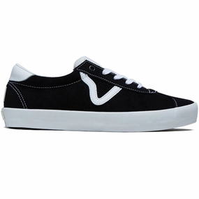 Responsive Fit Quick Flex Vans Skate Sport Shoes - Black/Black/White
