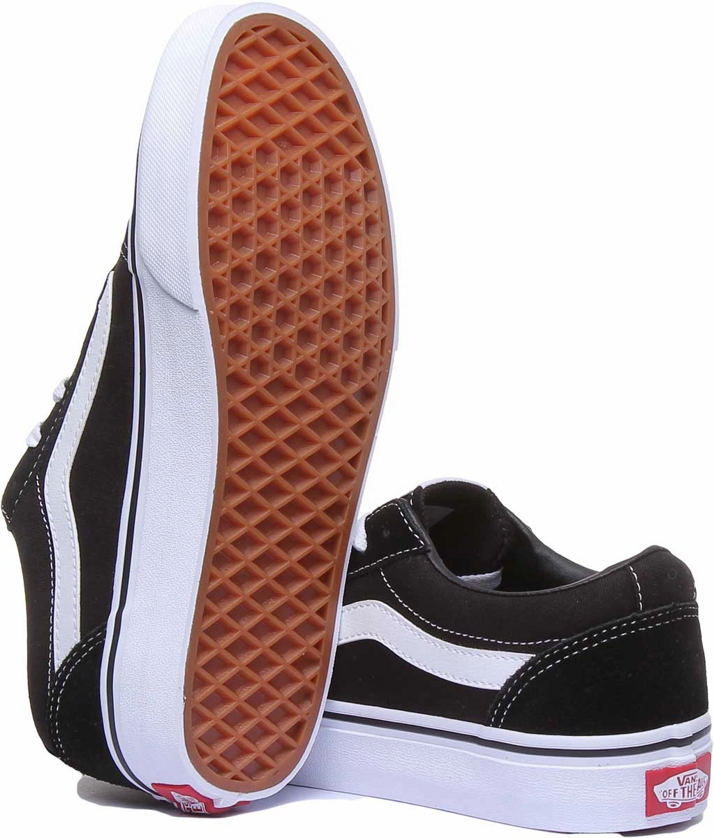 Vans Ward In Black White Mobility Tech