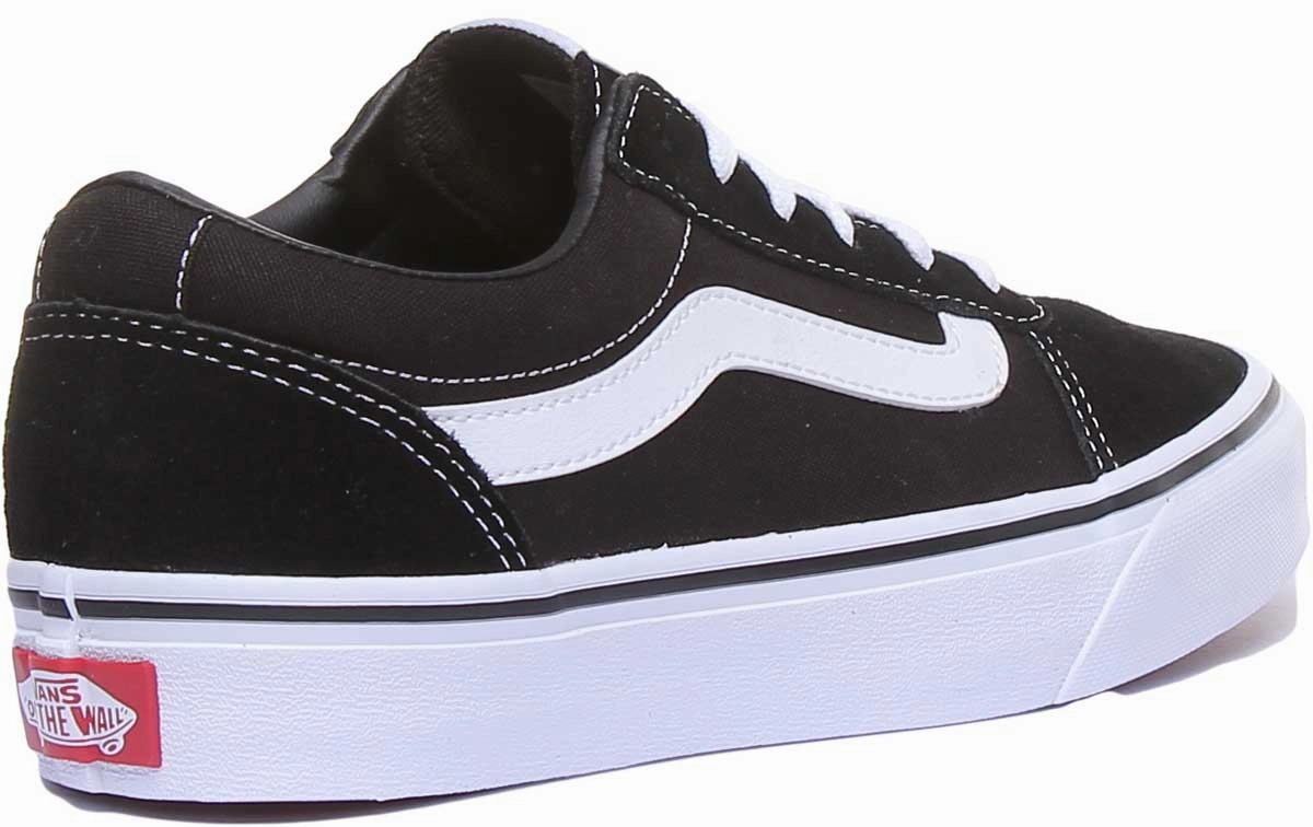Vans Ward In Black White Mobility Tech
