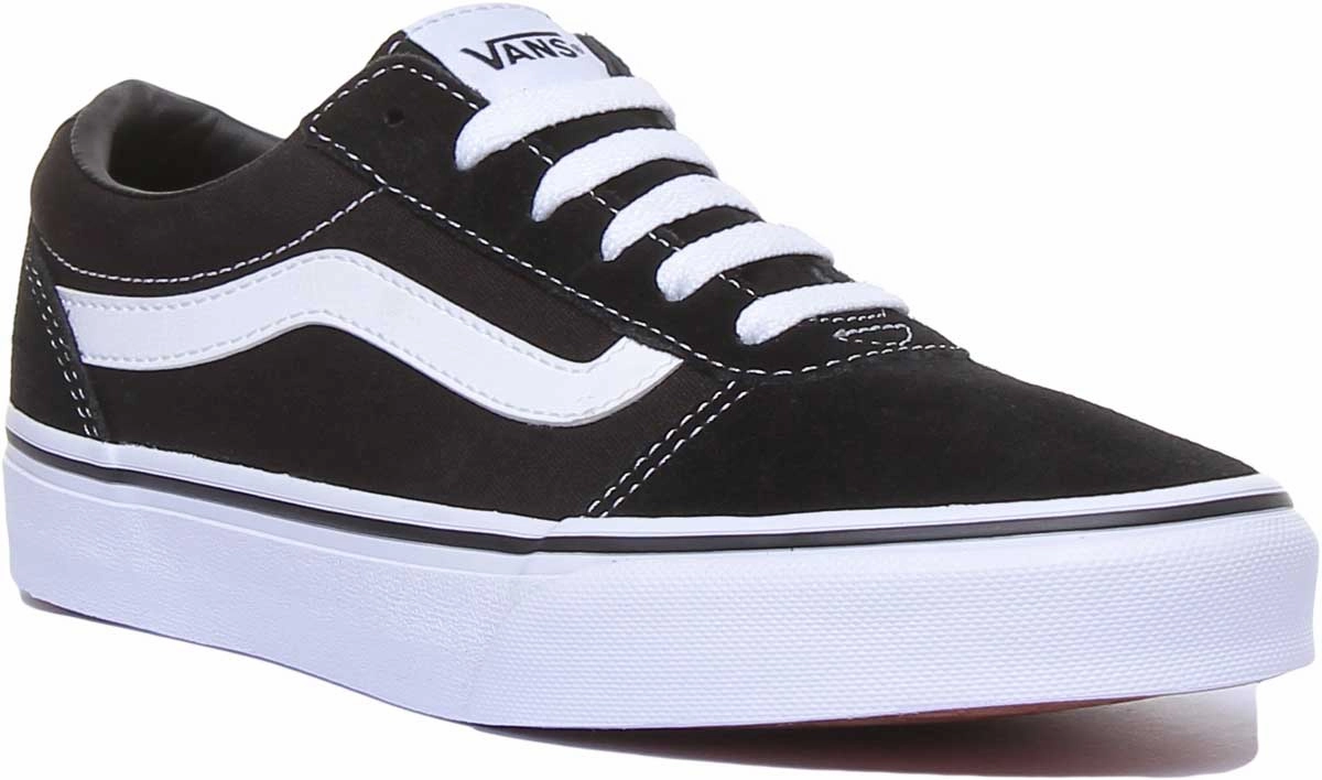 Vans Ward In Black White Shock Ease Power Grip