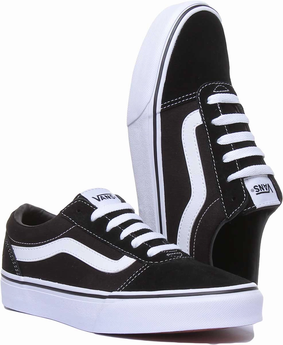Vans Ward In Black White Mobility Tech